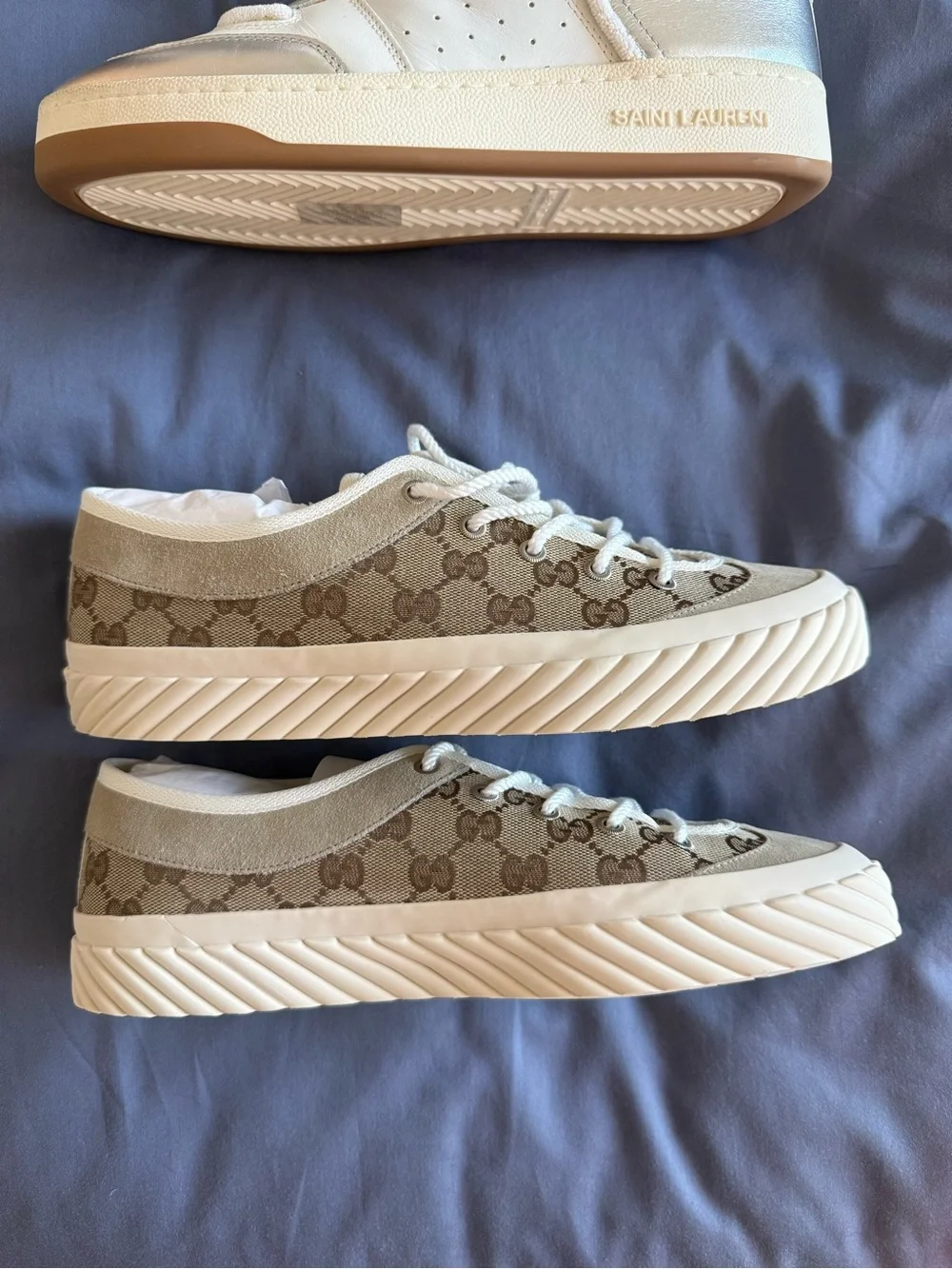 Gucci Tortuga Low-Top Sneaker (SKU: 738992-FABQA-9796)